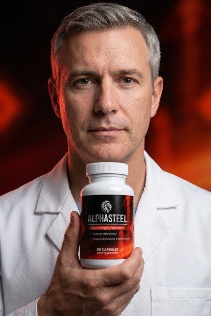 Doctor endorsing AlphaSteel